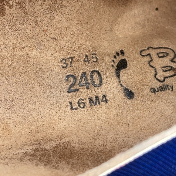 Birki’s Birkenstock Blue Sandals - Picture 8 of 8